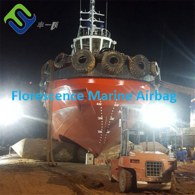 Floating Pontoon Marine Rubber Airbag untuk Landing Boat Lift