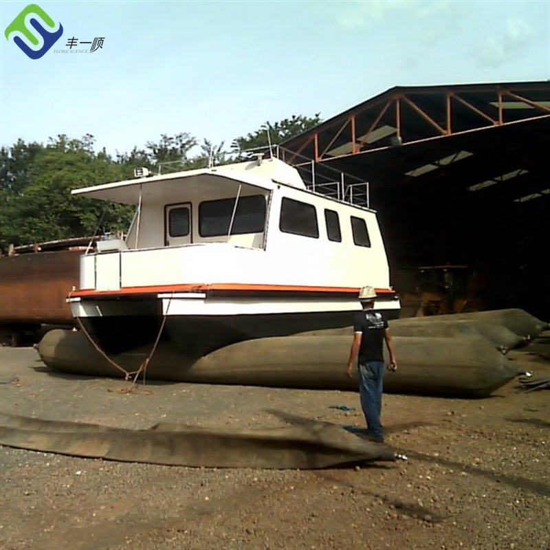 Natural Rubber Ship Launching Airbags Inflatable For Huge Structure