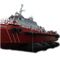 ISO 14409 Airbag Laut Hitam Penerapan Airbag Peluncuran Kapal