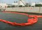 Kontainer Orange Float Oil Containment Boom Tinggi 600 To 1500mm Fast Deployment