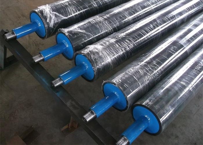 Anti Corrosion EPDM Rubber Coated Rollers Work Temperature -40℃ To 200℃