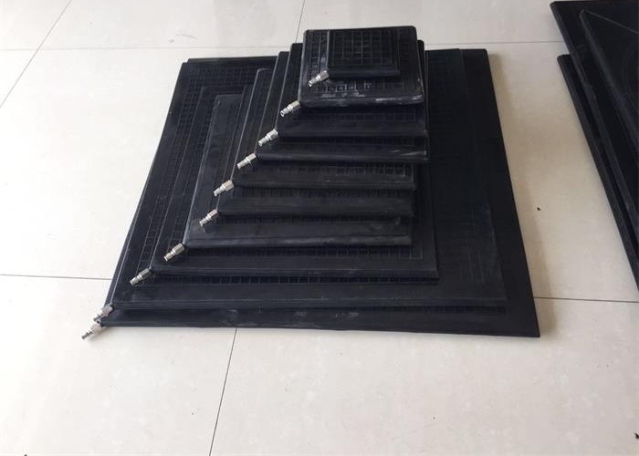 Black Color Inflatable Lifting Cushion Working Pressure 8 Bar ISO9001 Assured