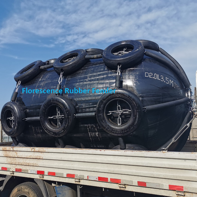 Pemasok Marin lainnya Kapal selam Pneumatic Rubber Fender 50Kpa 80Kpa
