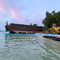 Kapal Tongkang Rumah Kapal Perahu Pontoon Tube Marine Rubber Airbag Untuk Caisson Floating
