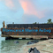 Kapal Tongkang Rumah Kapal Perahu Pontoon Tube Marine Rubber Airbag Untuk Caisson Floating
