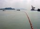 Long Lengthes Oil Containment Boom Kinerja Flotasi yang Memikat OEM Diterima