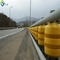 Steel Safety Roller Barrier Galvanized W Beams Untuk Highway Guardrail Road