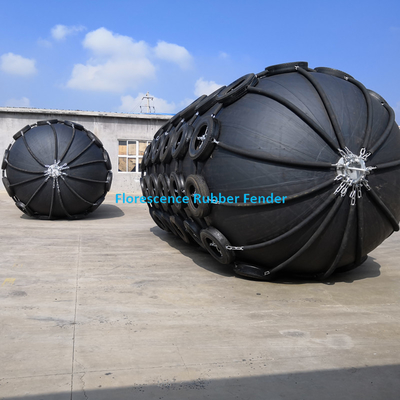 Kapal Laut Kapal Yokohama Sling Type Pneumatic Rubber Fender